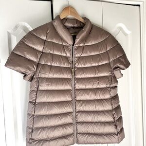 Martha Stewart Puffer Vest - XL Champagne